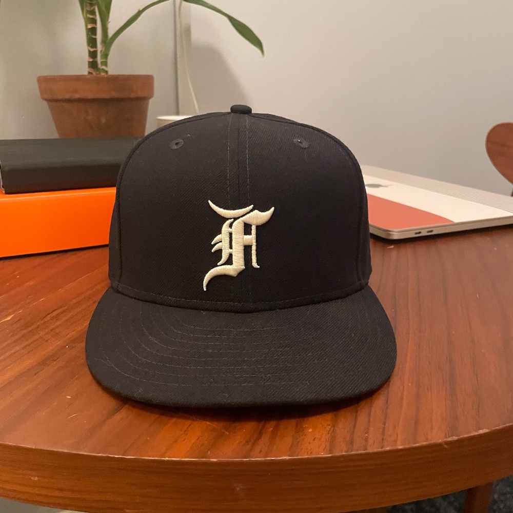 Men's MLB New Era Blue Fear of God Essentials 59FIFTY Fitted Hat